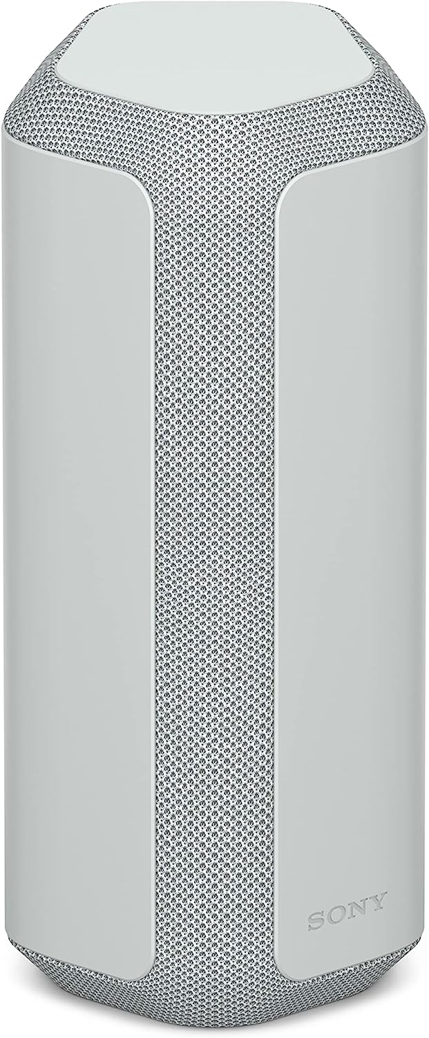 Sony XE300 Portable Waterproof and Dustproof Bluetooth Speaker - Light Gray (Renewed)