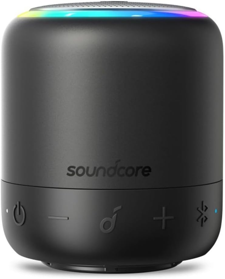 Soundcore by Anker Mini 3 Pro Portable Waterproof Bluetooth Speaker - Black (Certified Refurbished)
