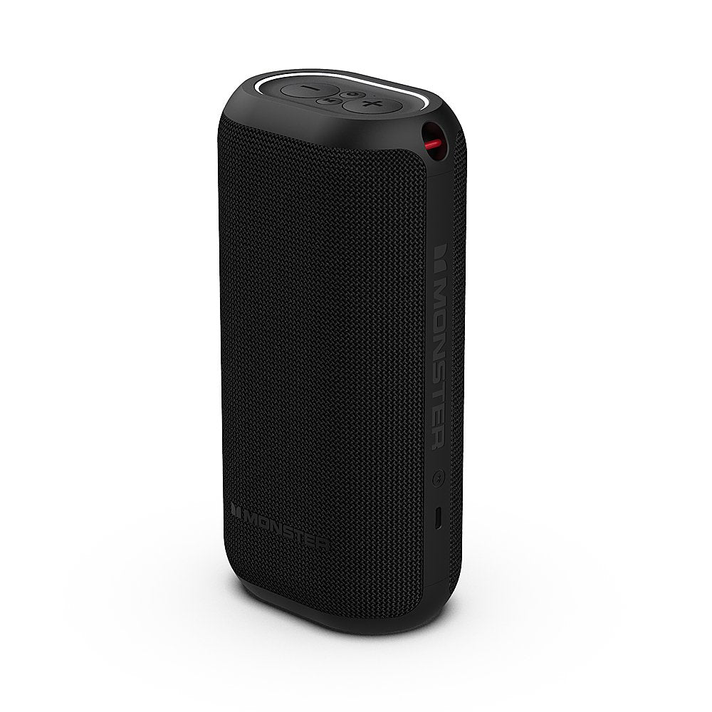 Monster DNA MAX Portable Bluetooth Speaker with Qi Wireless Charging - Black (Renewed)