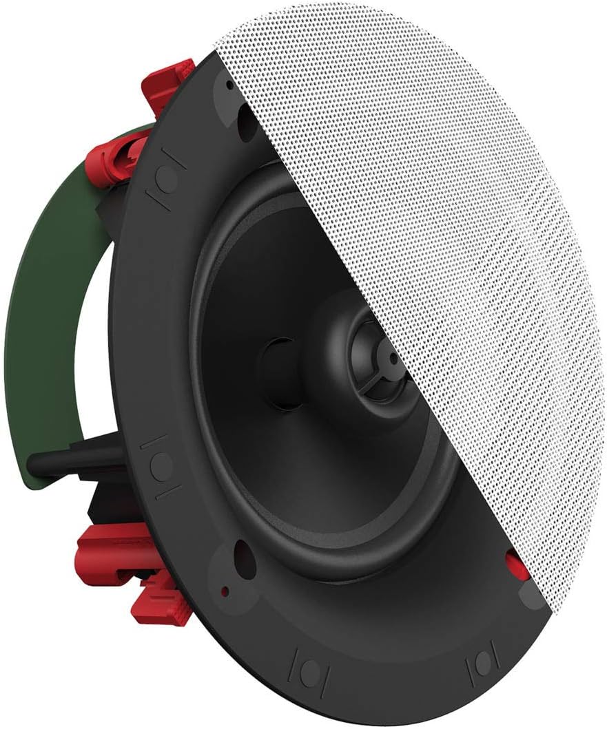 Klipsch 1064165 DS-160C Designer Series 6.5" in-Ceiling Speaker - White (Certified Refurbished)