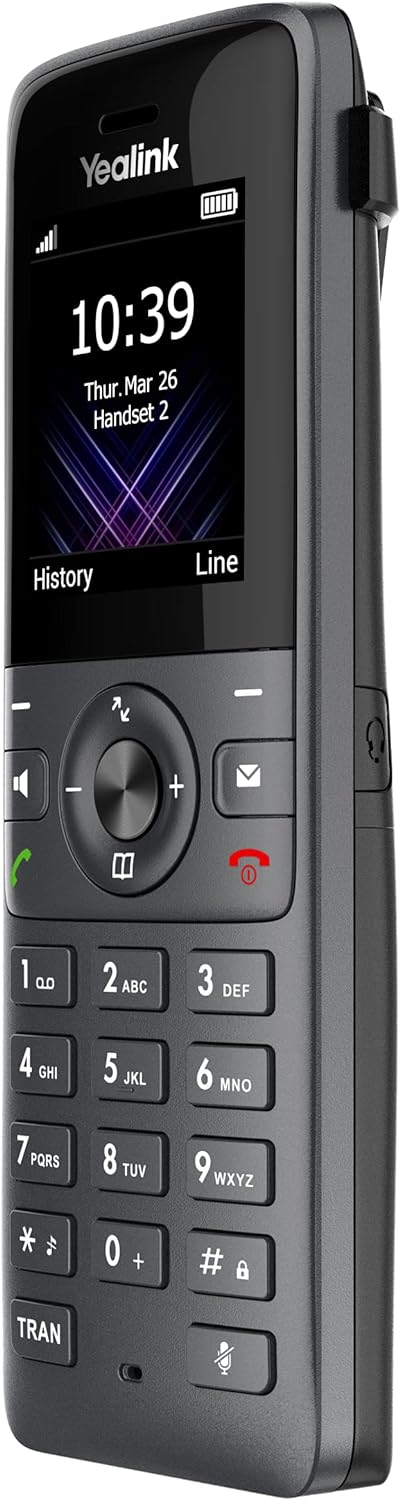 Yealink W78H Entry-level DECT Handset - Black (Pre-Owned)