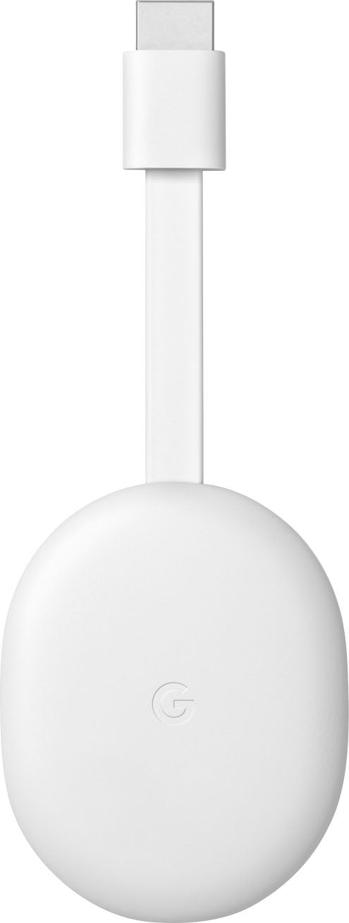Chromecast with Google TV (HD) - Streaming Stick - Snow (Certified Refurbished)