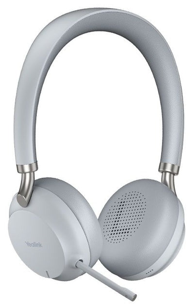 Yealink BH76 Bluetooth Headset with Charging Stand - Light Gray (New)