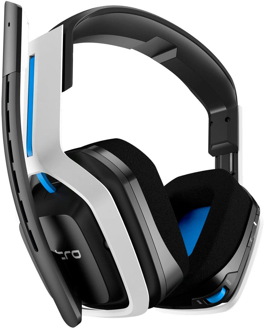 Astro Gaming A20 Gen 2 Wireless Gaming Headset for PS5, PS4, PC - White/Blue (Renewed)