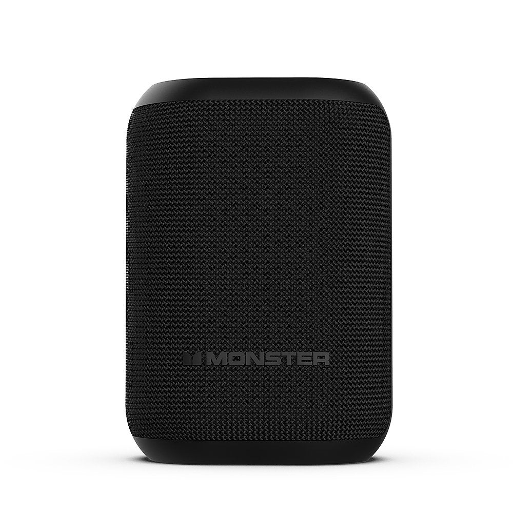 Monster DNA ONE Portable Bluetooth Speaker with Qi Wireless Charging - Black (Renewed)