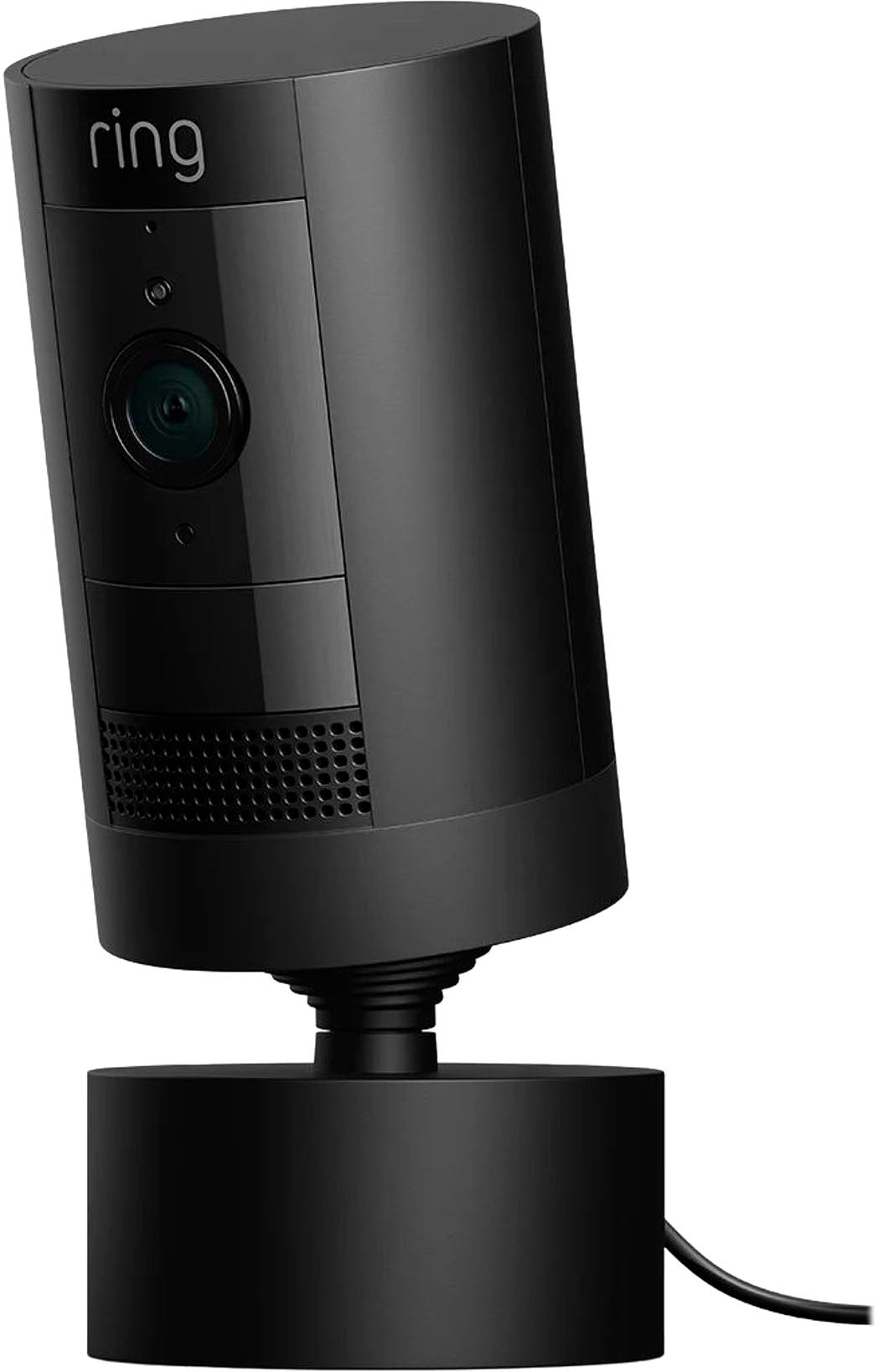 Ring Indoor/Outdoor Pan-Tilt Mount for Ring Stick Up Cam Plug-In - Black (New)