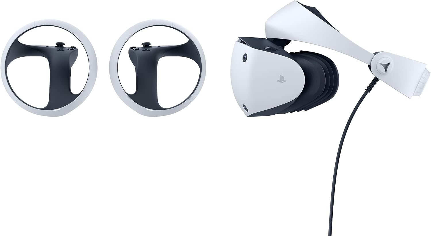 Sony PlayStation VR2 Headset and Controllers - White (Refurbished)