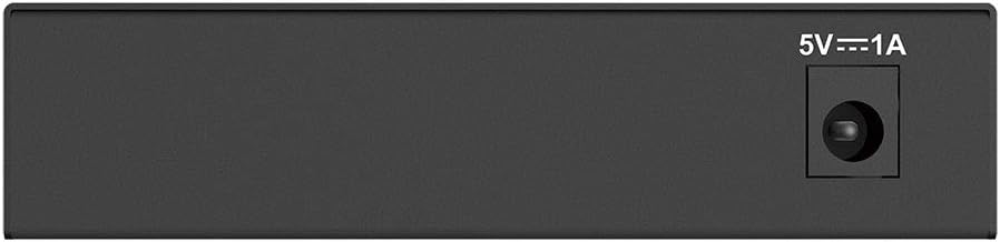 D-Link DGS-105GL 5-Port Gigabit Desktop Switch - Black (Renewed)