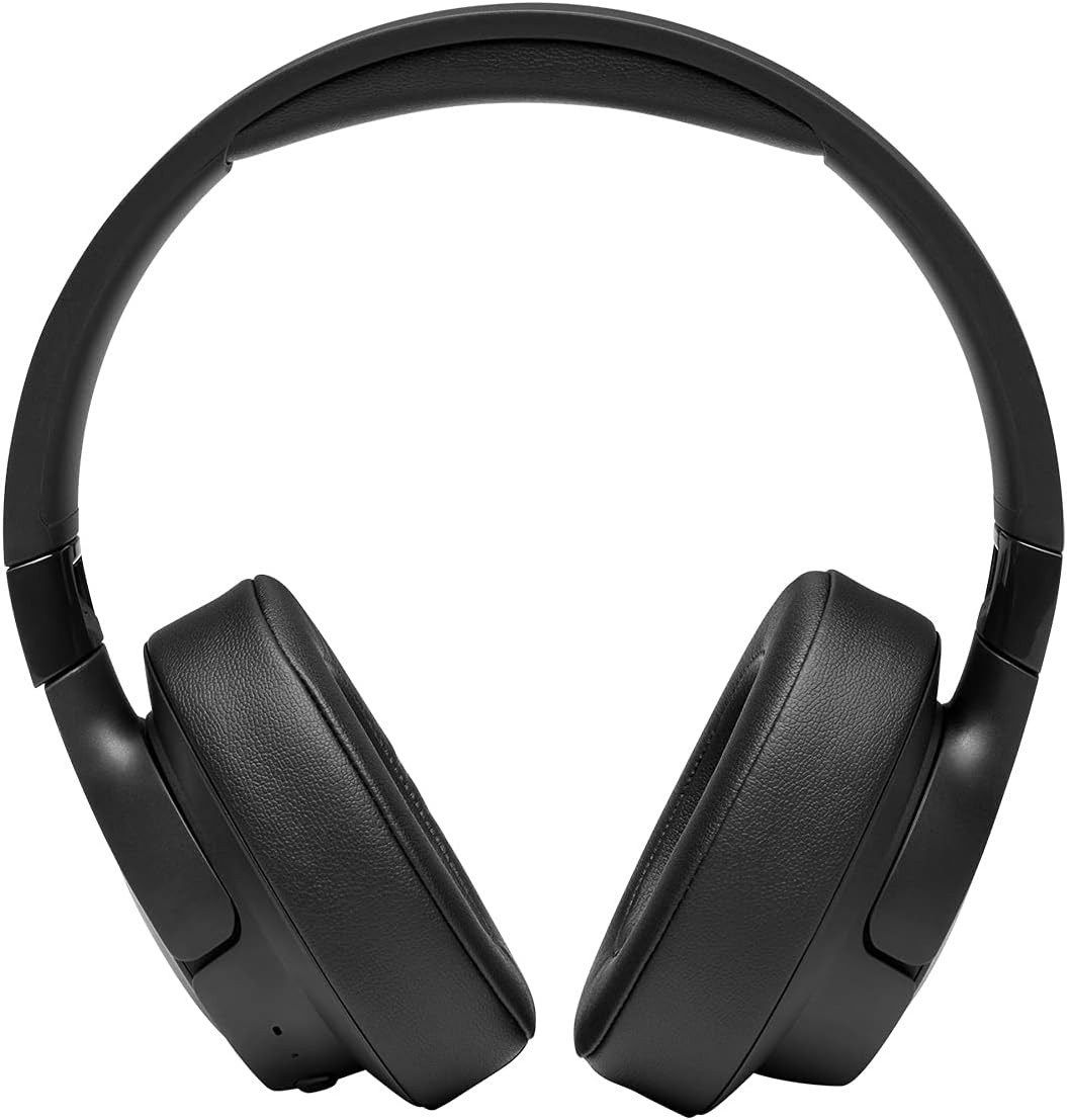 JBL Tune 710BT Bluetooth Wireless Over-Ear Headphones with Microphone - Black (Certified Refurbished)