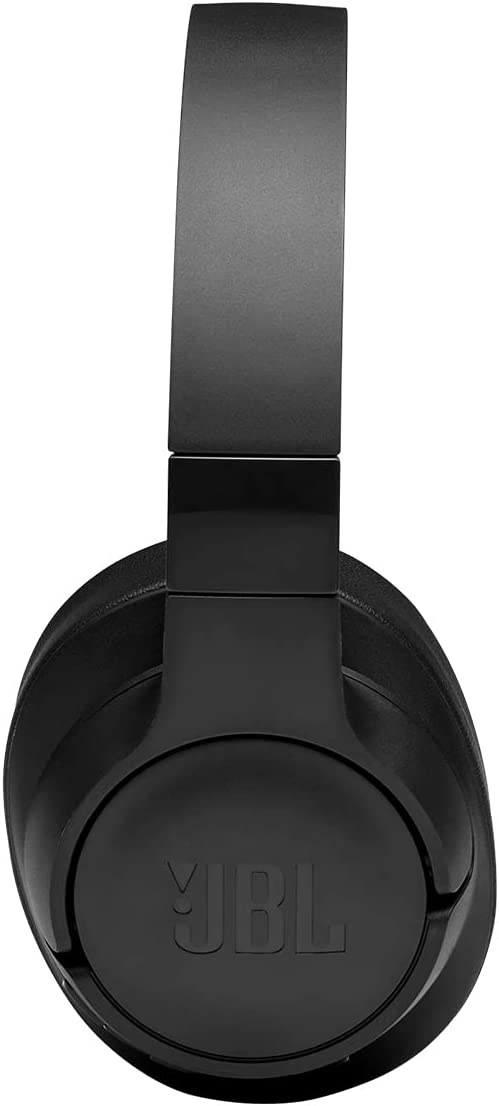 JBL Tune 710BT Bluetooth Wireless Over-Ear Headphones with Microphone - Black (Renewed)
