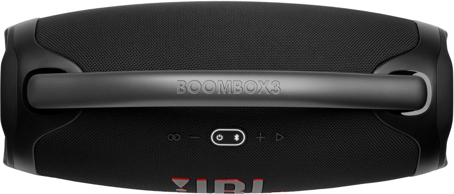 JBL Boombox 3 Portable Bluetooth IPX7 Waterproof Speaker - Black (Certified Refurbished)