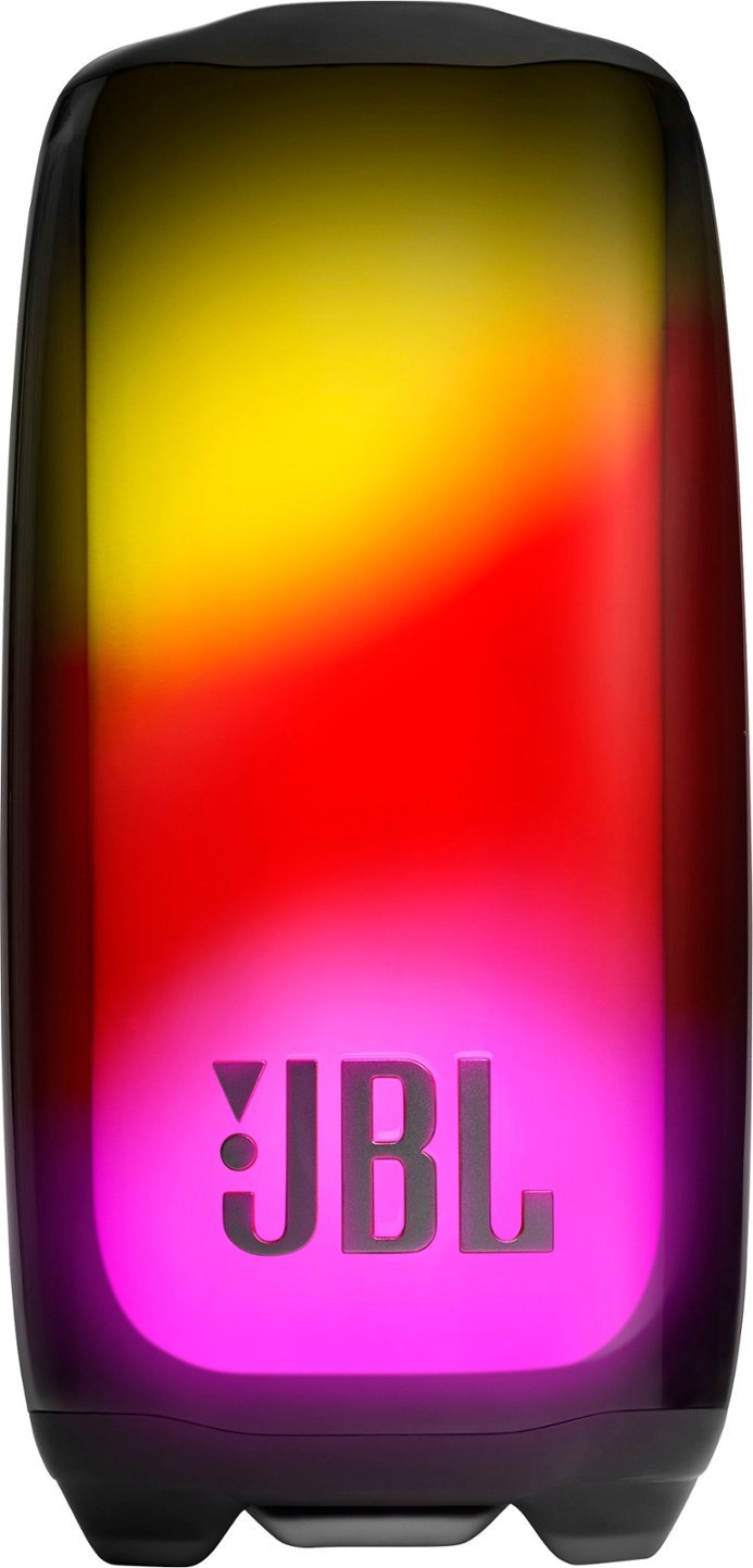 JBL Pulse 5 Portable Bluetooth Speaker with Dazzling Light Show - Black (Renewed)