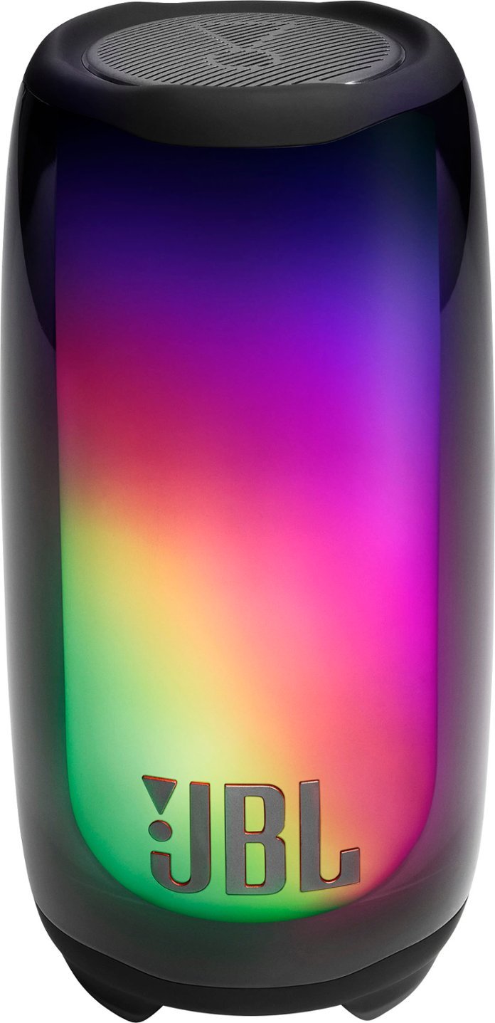 JBL Pulse 5 Portable Bluetooth Speaker with Dazzling Light Show - Black (Renewed)