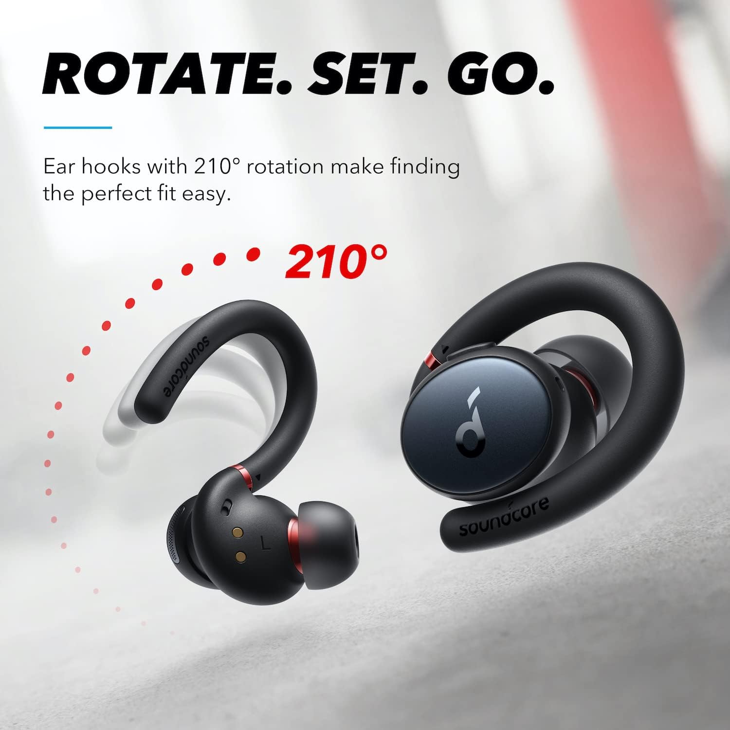 Soundcore by Anker Sport X10 True Wireless Bluetooth Earbuds - Black (Certified Refurbished)