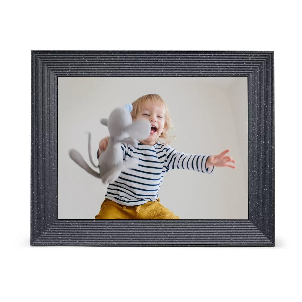 Aura Mason Luxe Wifi 2K Digital Picture Frame - Pebble (Certified Refurbished)