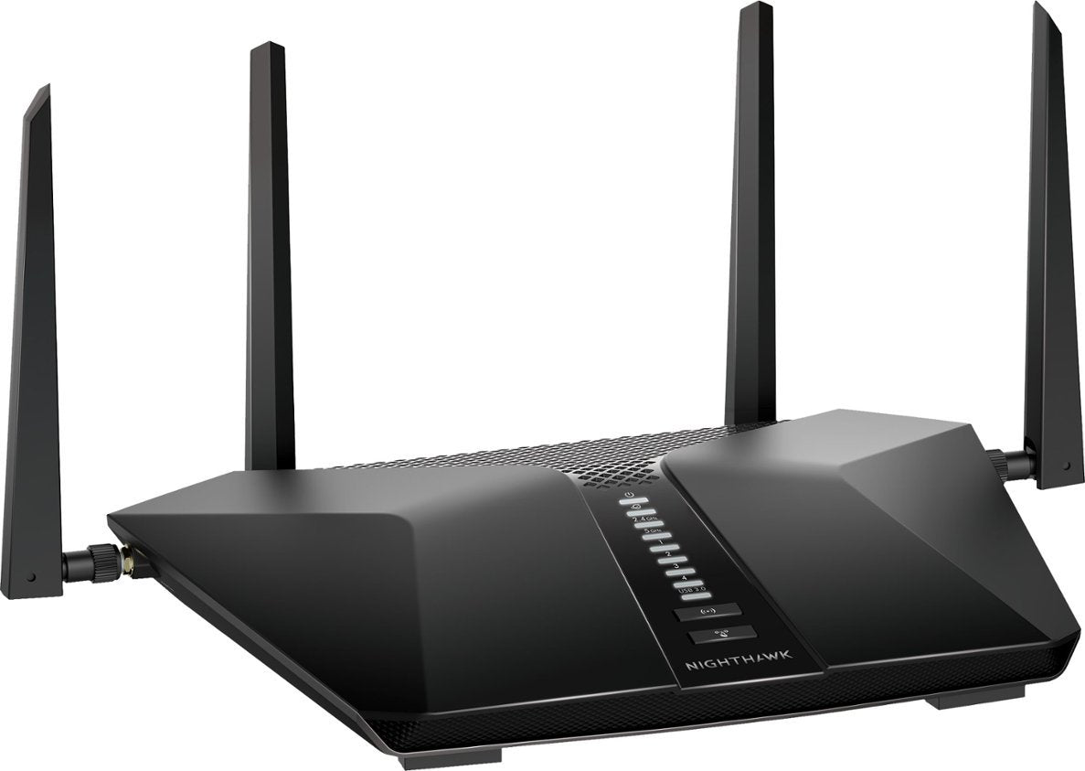 NETGEAR Nighthawk AX5400 Dual-Band Wi-Fi 6 Router - Black (Certified Refurbished)