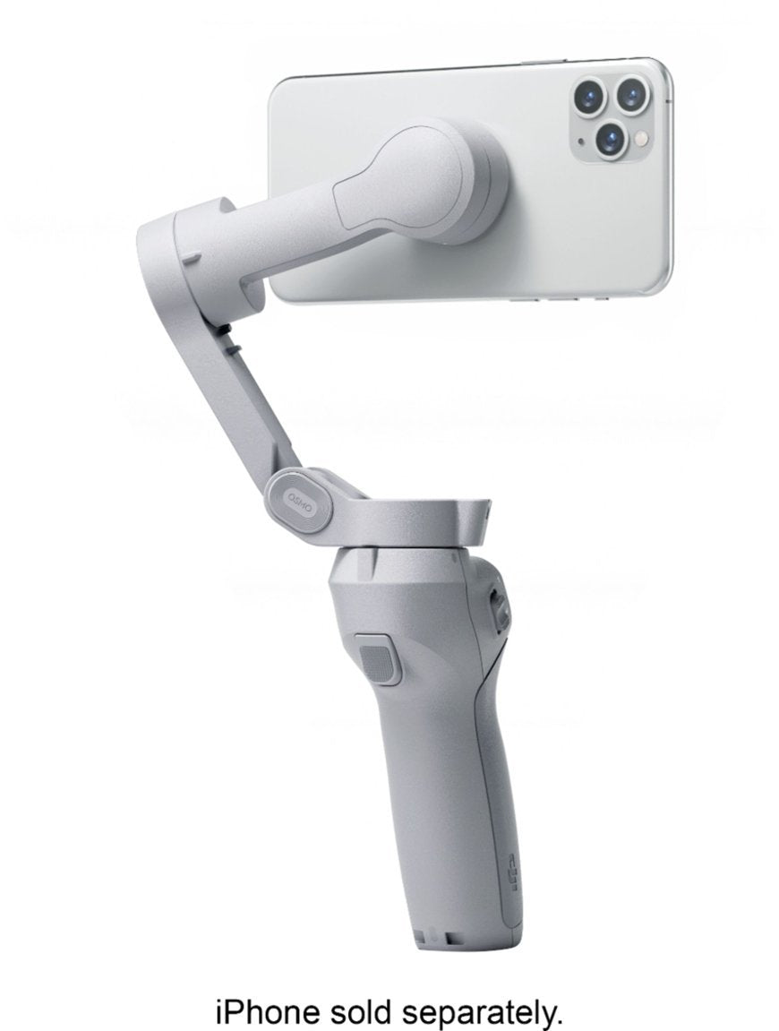 DJI OM 4 Handheld 3-Axis Smartphone Gimbal Stabilizer and Tripod - Gray (Certified Refurbished)