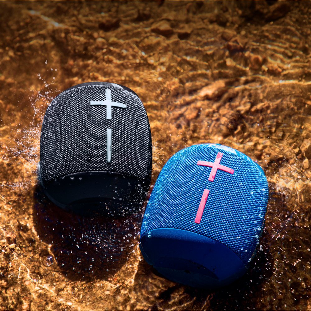 Ultimate Ears WONDERBOOM 3 Waterproof/Dustproof Mini Speaker - Active Black (Certified Refurbished)