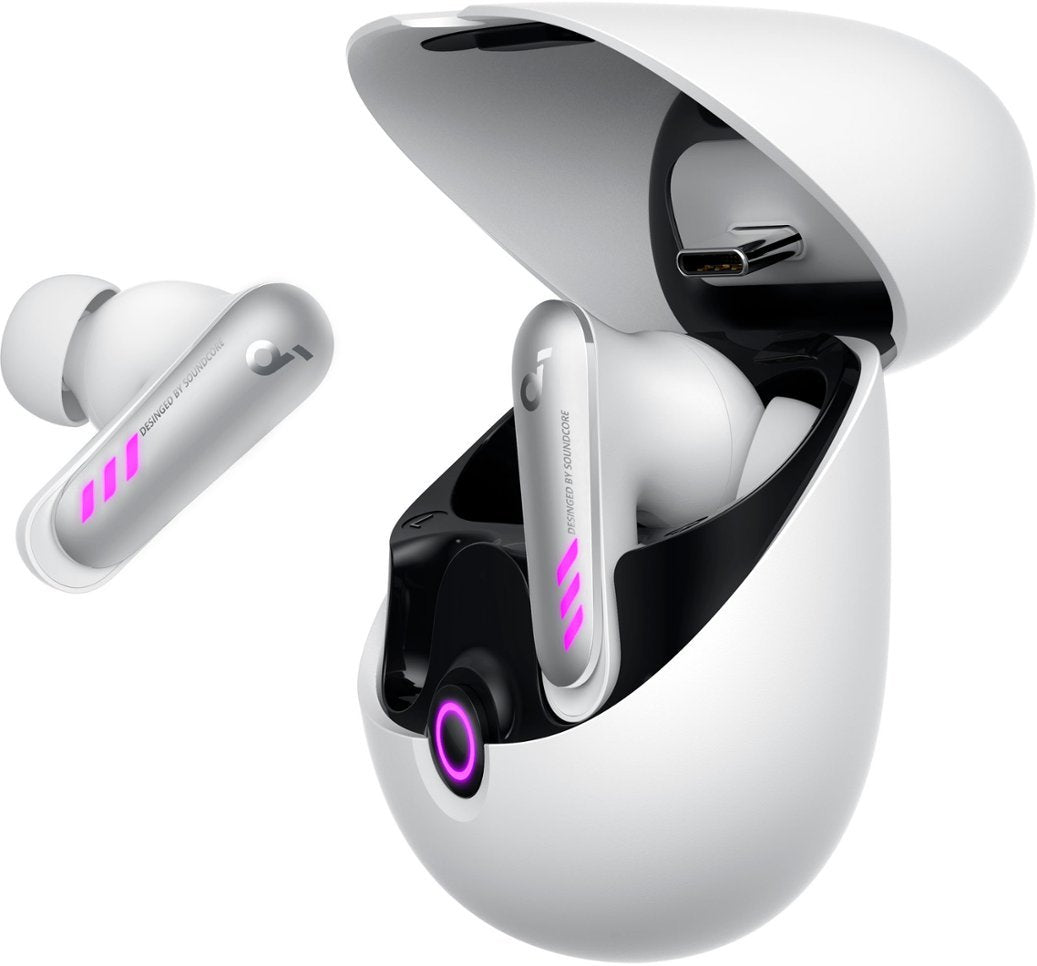 Soundcore VR P10 Wireless In-Ear Earbuds for Meta Quest 2 & Meta Quest 3 - White (Certified Refurbished)