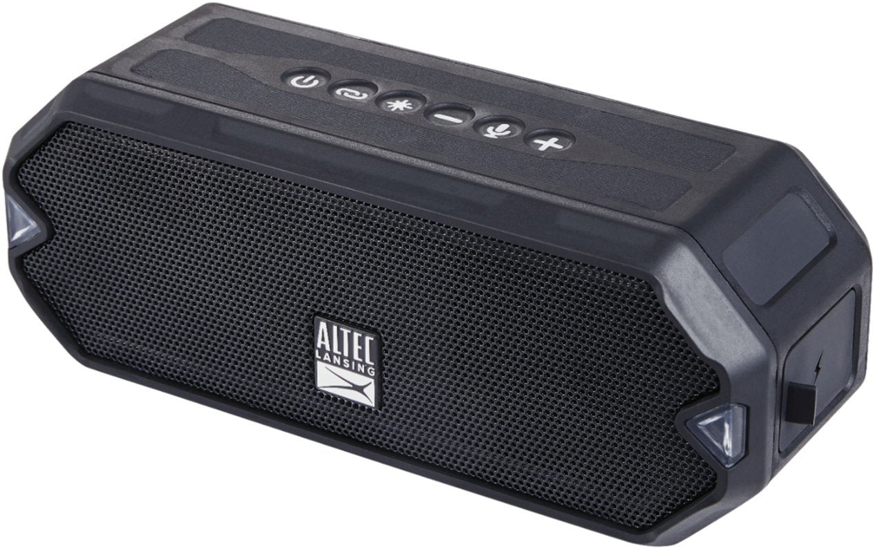 Altec Lansing HydraJolt Everything Proof Wireless Bluetooth Speaker - Black (Certified Refurbished)