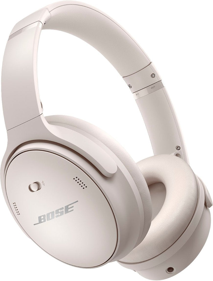 Bose QuietComfort Wireless Noise Cancelling Over Ear Headphones - White Smoke (Refurbished)