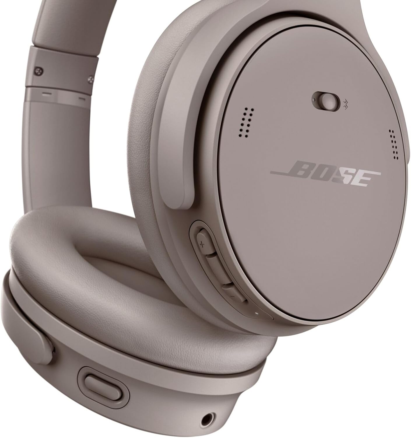 Bose QuietComfort Wireless Noise Cancelling Over Ear Headphones - Sandstone (Renewed)