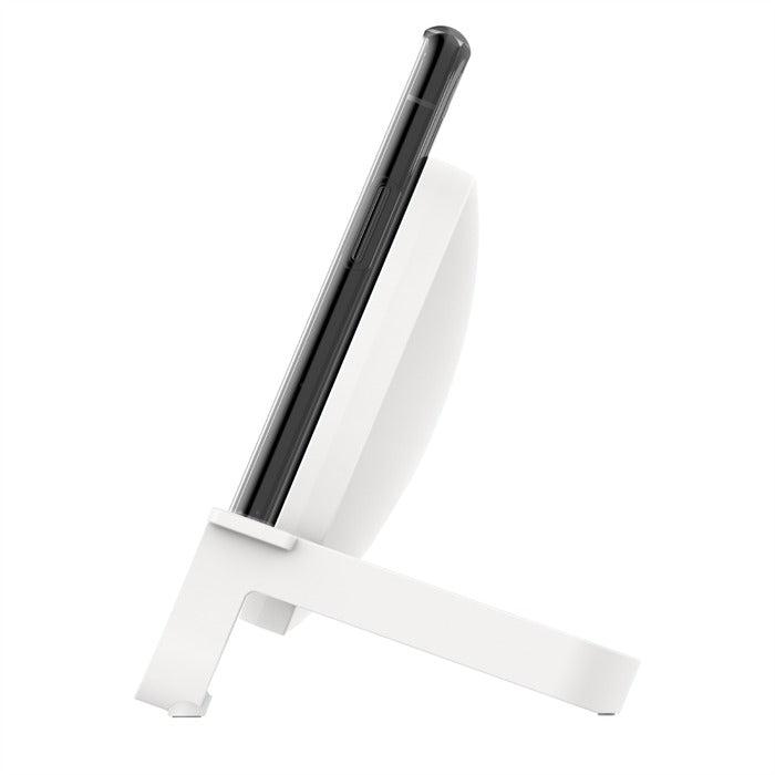 Belkin Boost up Charge Magnetic Wireless Charger Stand 10W - White (Renewed)