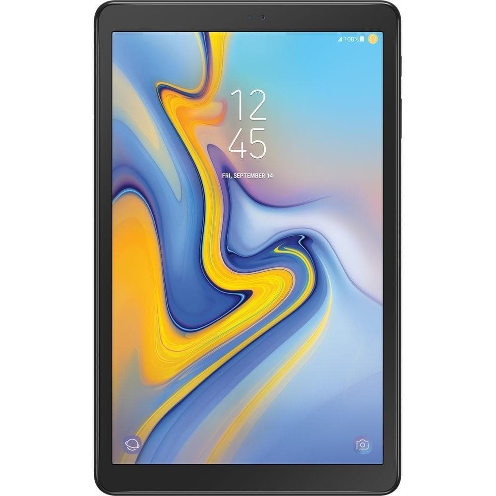 Samsung Galaxy Tab A (2018), 10.5-inch, 32GB, WIFI + Unlocked - Black (Certified Refurbished)