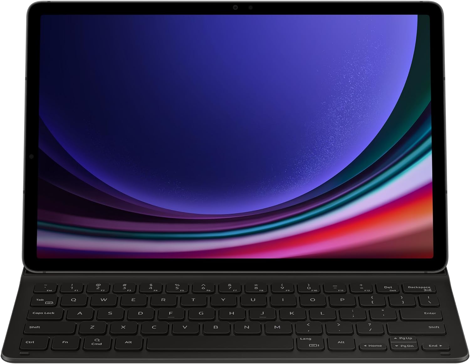 Samsung Book Cover Keyboard Slim for Galaxy Tab S9 - Black (Pre-Owned)