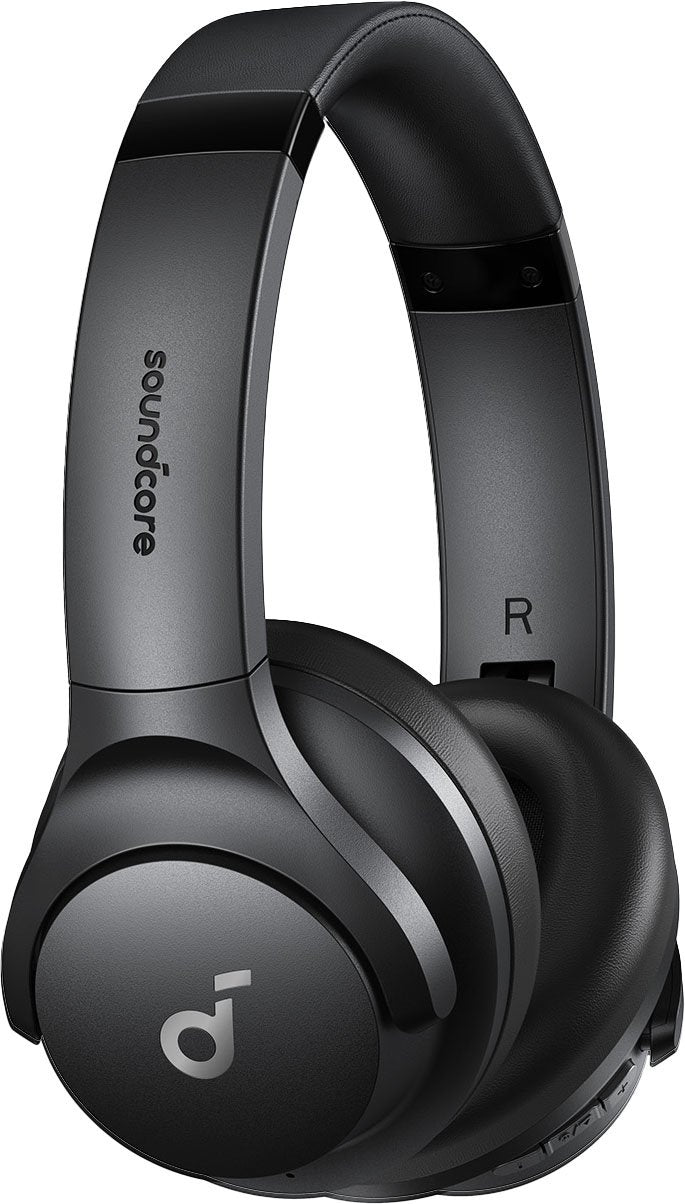 Soundcore by Anker Q20i True Wireless Noise Canceling Over Ear Headphones - Black (Certified Refurbished)