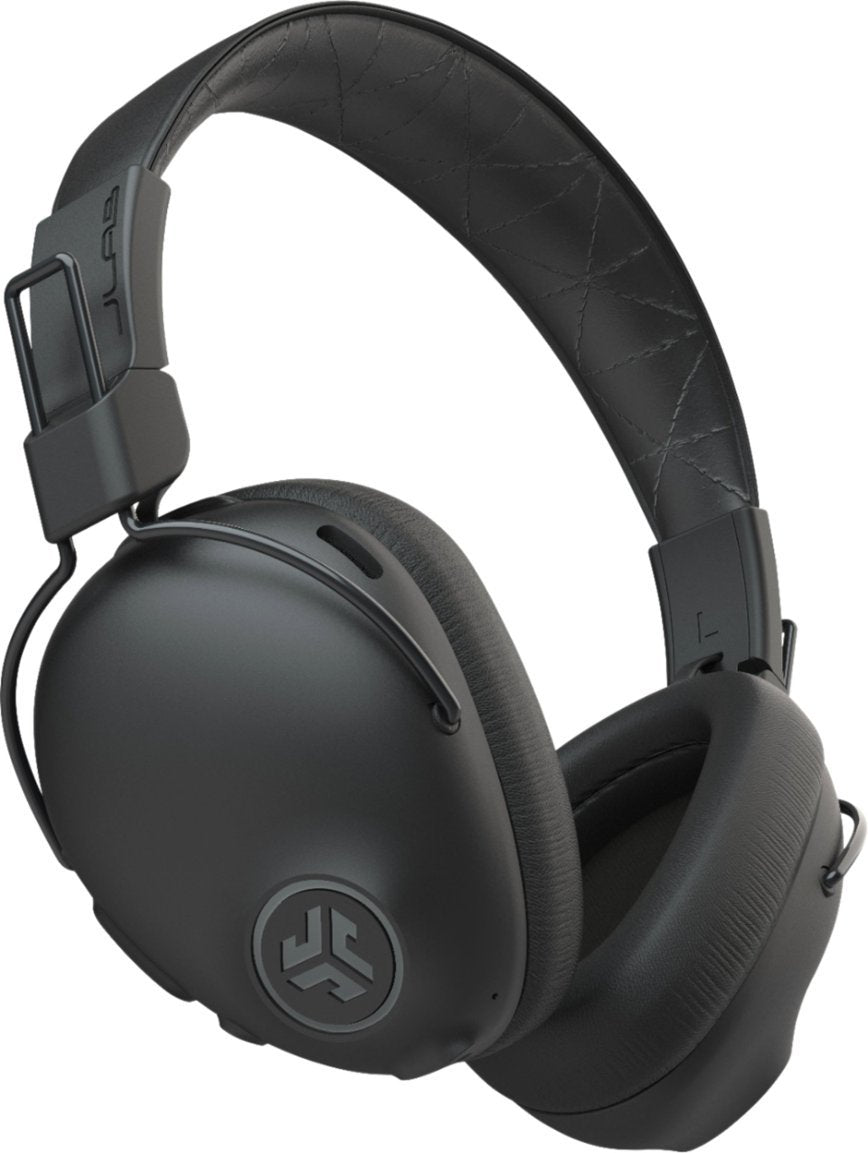 JLab Studio Pro ANC Bluetooth Wireless Over-Ear Headphones - Black (Certified Refurbished)