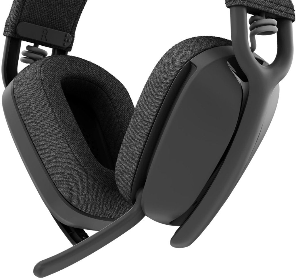 Logitech Zone Vibe 125 Wireless Headphones with Microphone & Dongle - Graphite (Renewed)