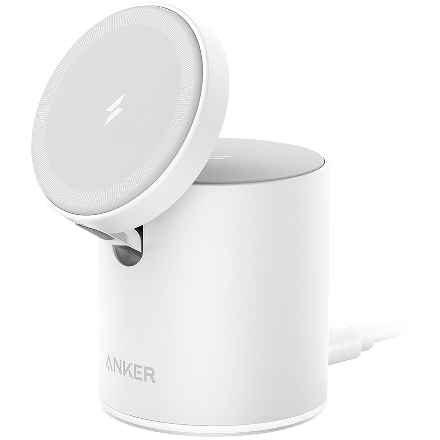 Anker 623 MagGo 2-in-1 Magnetic Wireless Charger & Mount - White (Certified Refurbished)