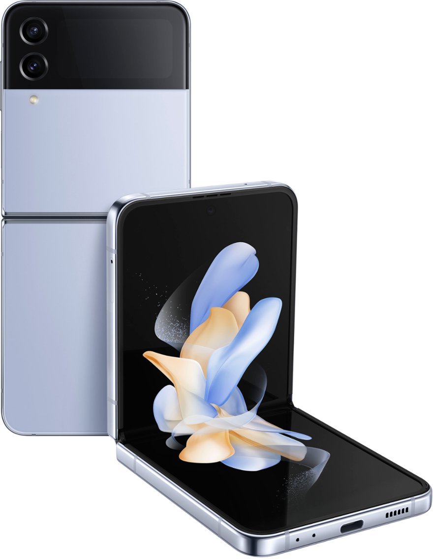 Samsung Galaxy Z Flip4 - 128GB (Unlocked) - Blue (Pre-Owned)