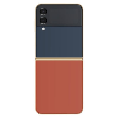 Samsung Z Flip4 Bespoke Edition 256GB (Unlocked) - Red/Navy (Certified Refurbished)