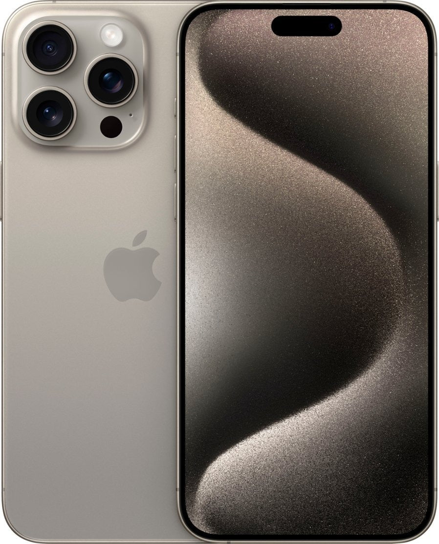 Apple iPhone 15 Pro 512GB (Unlocked) - Natural Titanium (Refurbished)