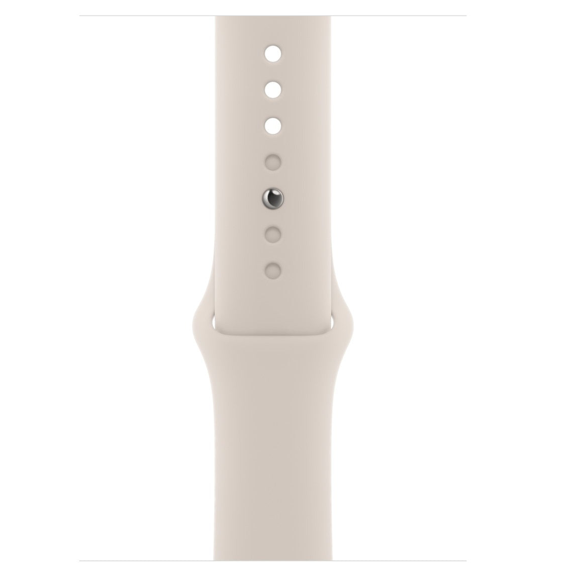 Apple Watch Series 9 (GPS Only) 41mm - Starlight Aluminum Case Starlight Sport Band (Pre-Owned)
