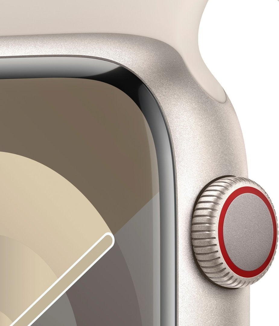 Apple Watch Series 9 (GPS + LTE) 41MM Starlight Aluminum Case Starlight Sport Band (Used)