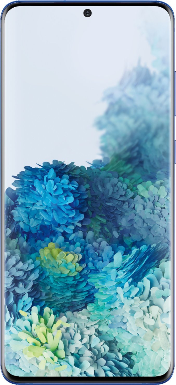 Samsung Galaxy S20+ (Plus) - 128GB (Unlocked) - Aura Blue (Renewed)