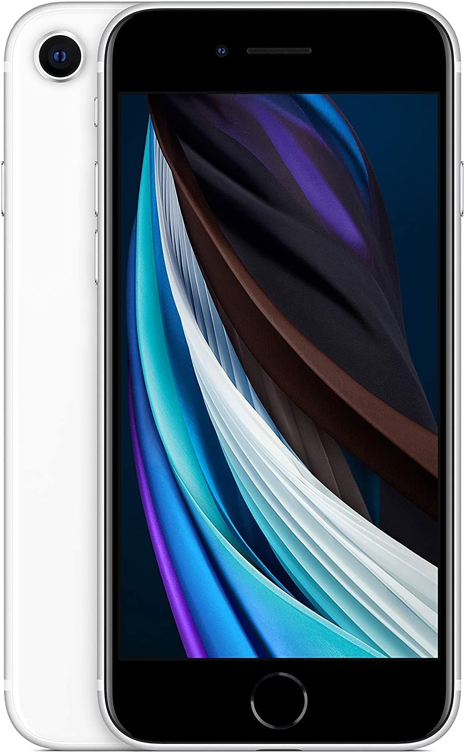 Apple iPhone SE (2nd generation) 64GB (Unlocked) - White (Renewed)
