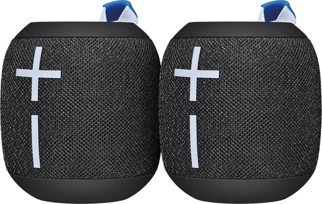Ultimate Ears WONDERBOOM 3 SE Portable Bluetooth Speakers (2-Pack) - Black (Certified Refurbished)