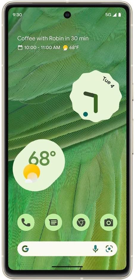 Google Pixel 7 5G 128GB (Unlocked) - Lemongrass (Renewed)