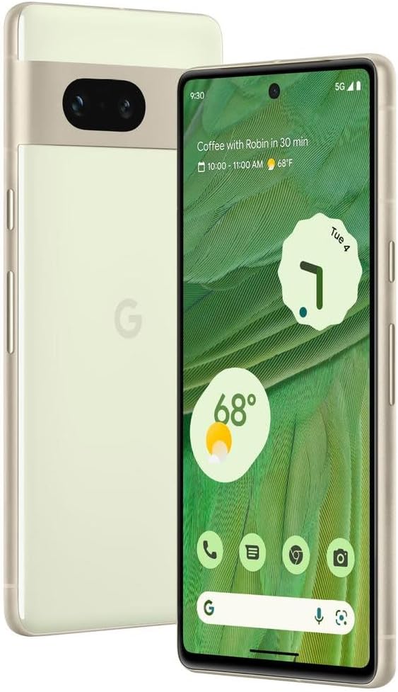 Google Pixel 7 5G 128GB (Unlocked) - Lemongrass (Renewed)