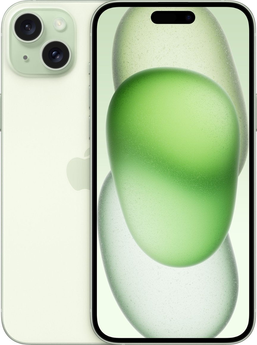 Apple iPhone 15 Plus 256GB (AT&amp;T Locked) - Green (Certified Refurbished)