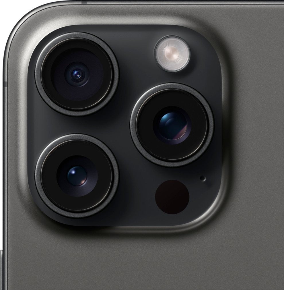 Apple iPhone 15 Pro Max 512GB (AT&T Locked) - Black Titanium (Certified Refurbished)