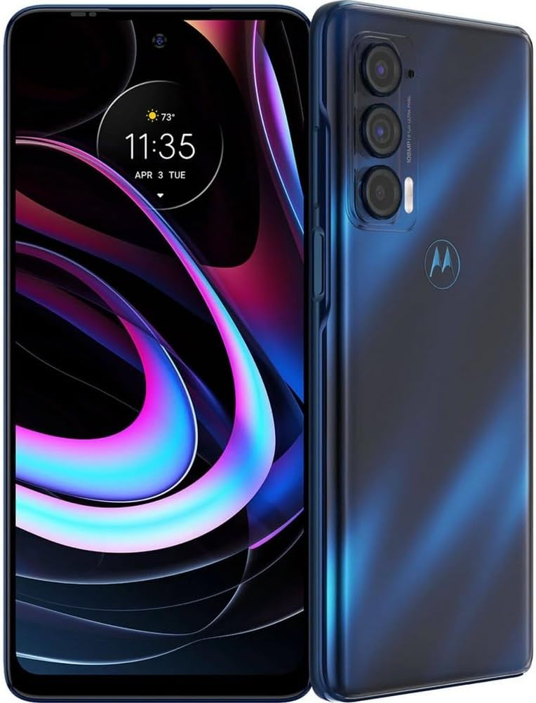 Motorola Edge 256GB (Unlocked) - Nebula Blue (Renewed)