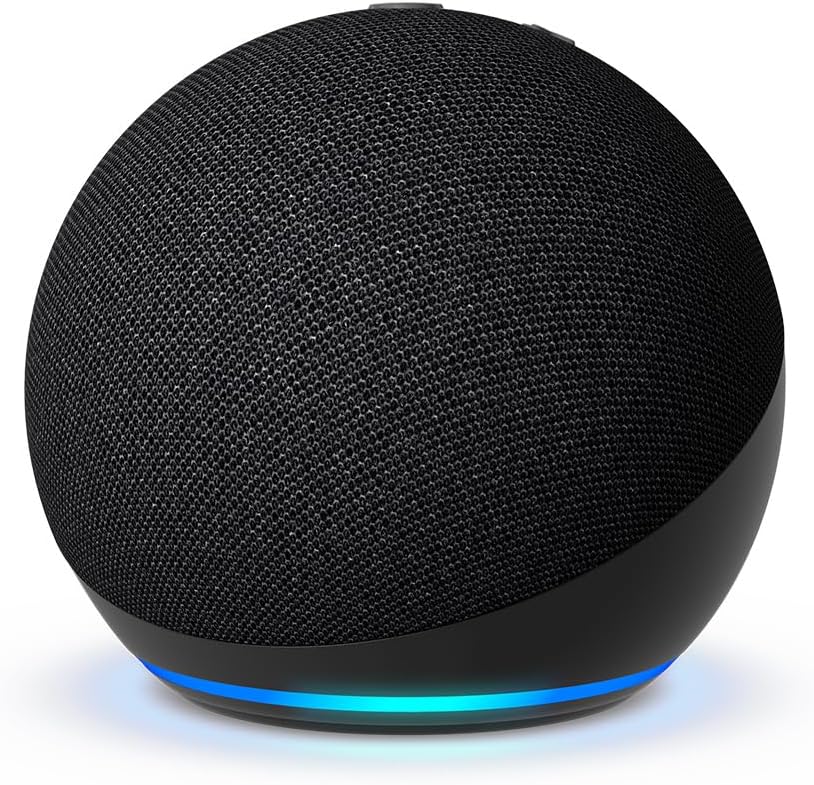 Amazon Echo Dot (5th Gen, 2022 Release) Smart Speaker with Alexa - Charcoal (Certified Refurbished)