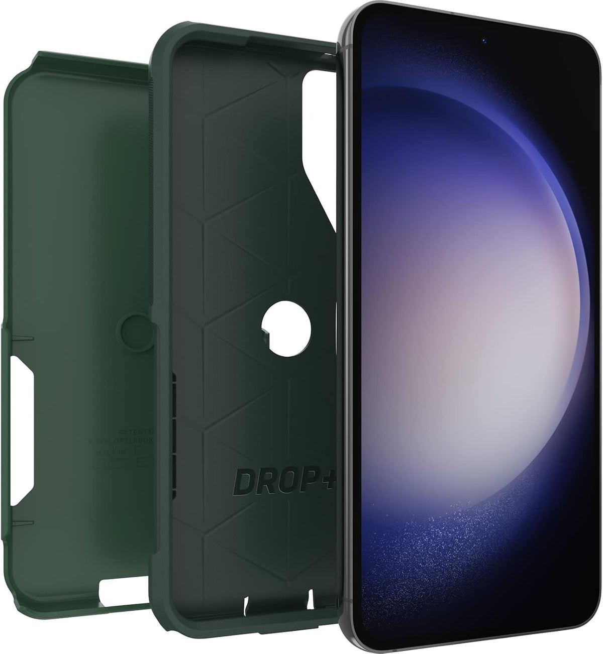 OtterBox COMMUTER SERIES Case for Galaxy S23 - Trees Company (Green) (Renewed)