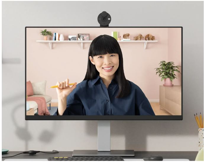 Logitech Brio 300 1920x1080p USB-C Webcam with Privacy Shutter - Graphite (Refurbished)