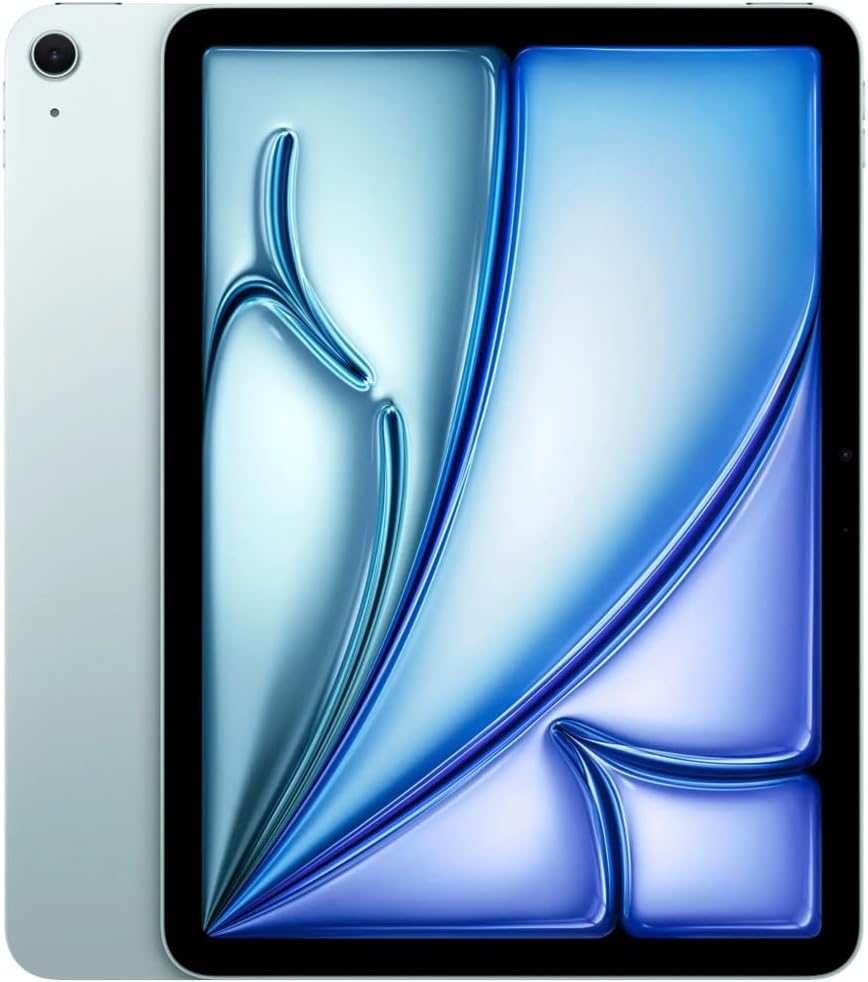 Apple iPad Air (M2, 2024, 13") 128GB (Wifi + LTE)(Unlocked) - Blue (Refurbished)